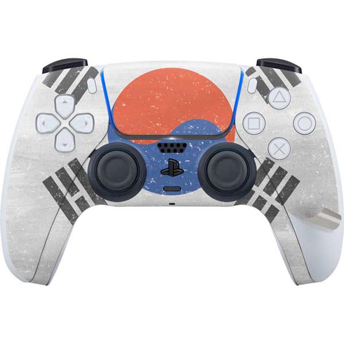 South Korean Flag Distressed PS5 Pro Bundle Skin